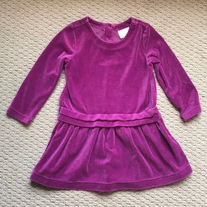 Hanna Andersson velvet dress size 100 (4T)